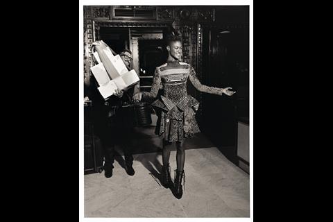 The campaign is running with characters from the campaign in its Oxford Street windows